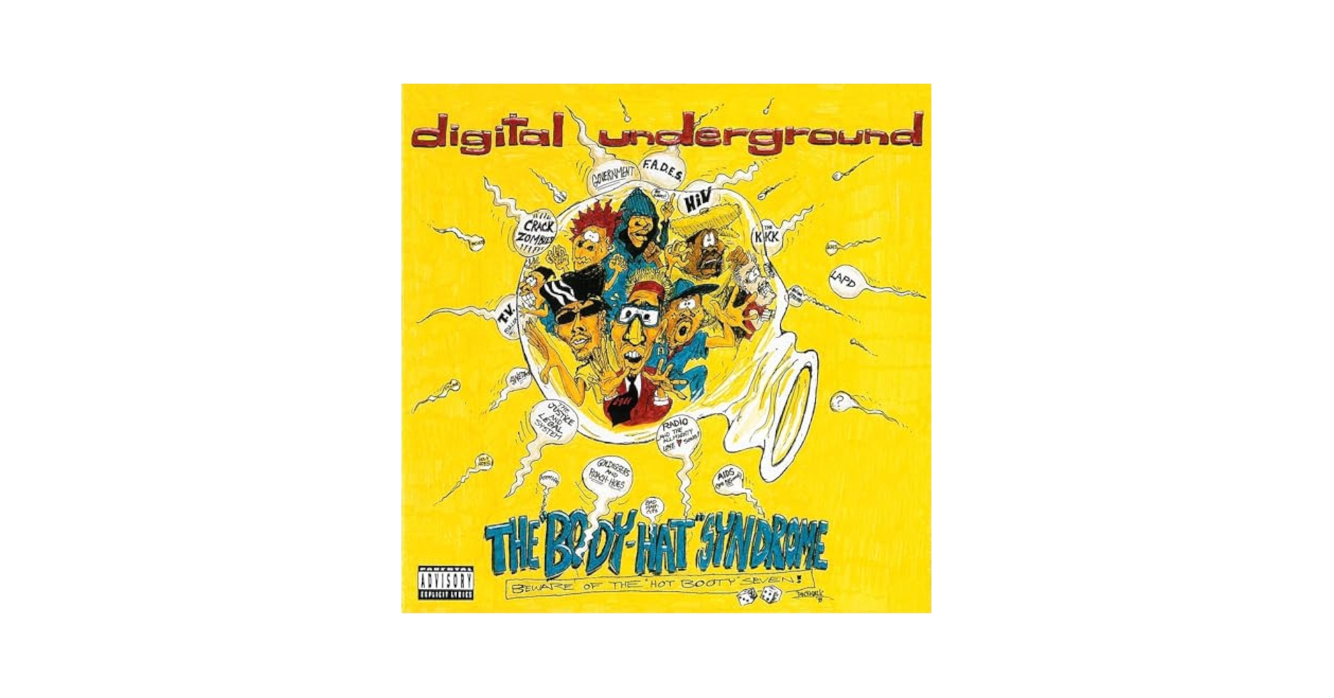 洋楽 Digital Underground - The \"Body-Hat Digital Underground – The Body-Hat Syndrome – Cassette